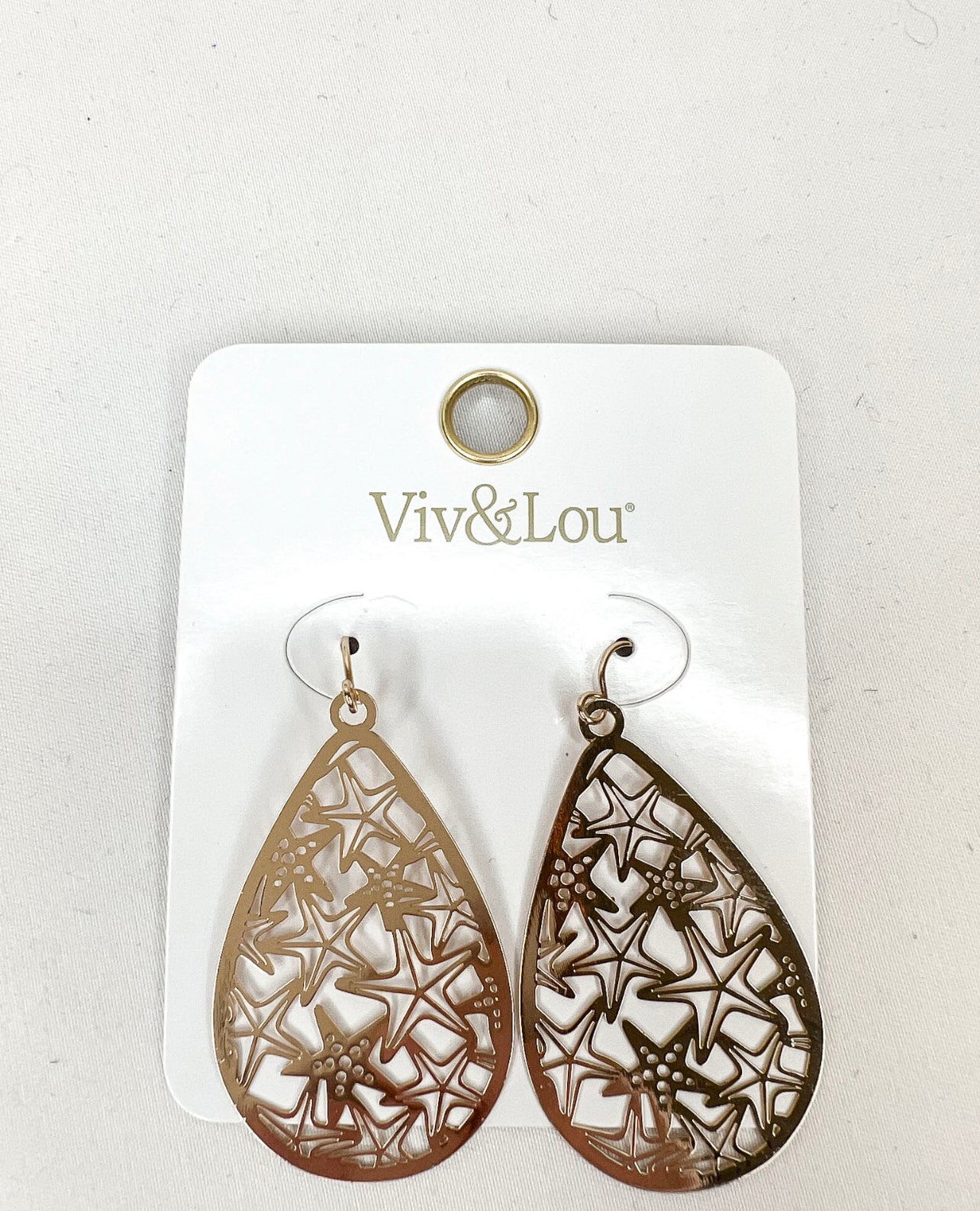 Gold Ocean Maya Earrings - Ascension Golf Carts, LLC