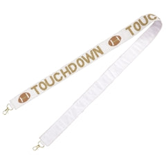 Collegiate Beaded Strap - Generic Football - Ascension Golf Carts, LLC