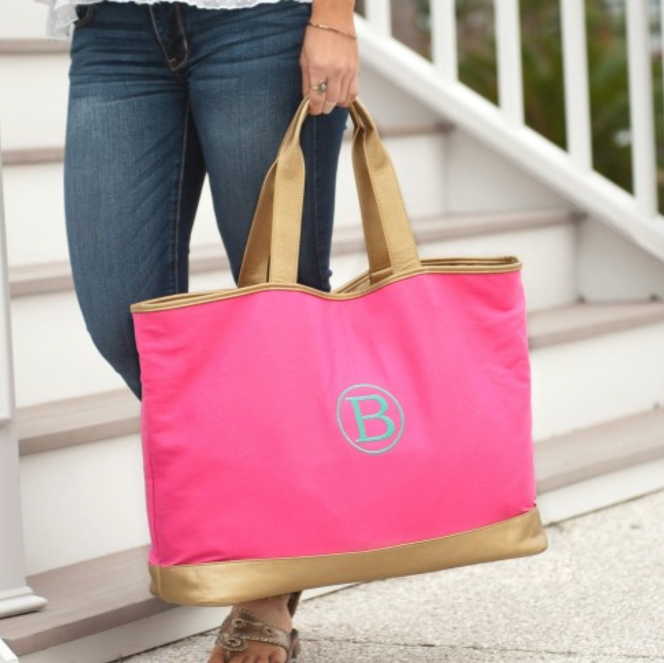 Hot Pink Cabana Tote - Ascension Golf Carts, LLC