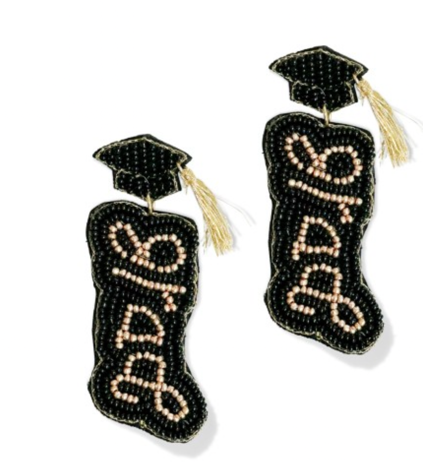Congrats Grad Earrings