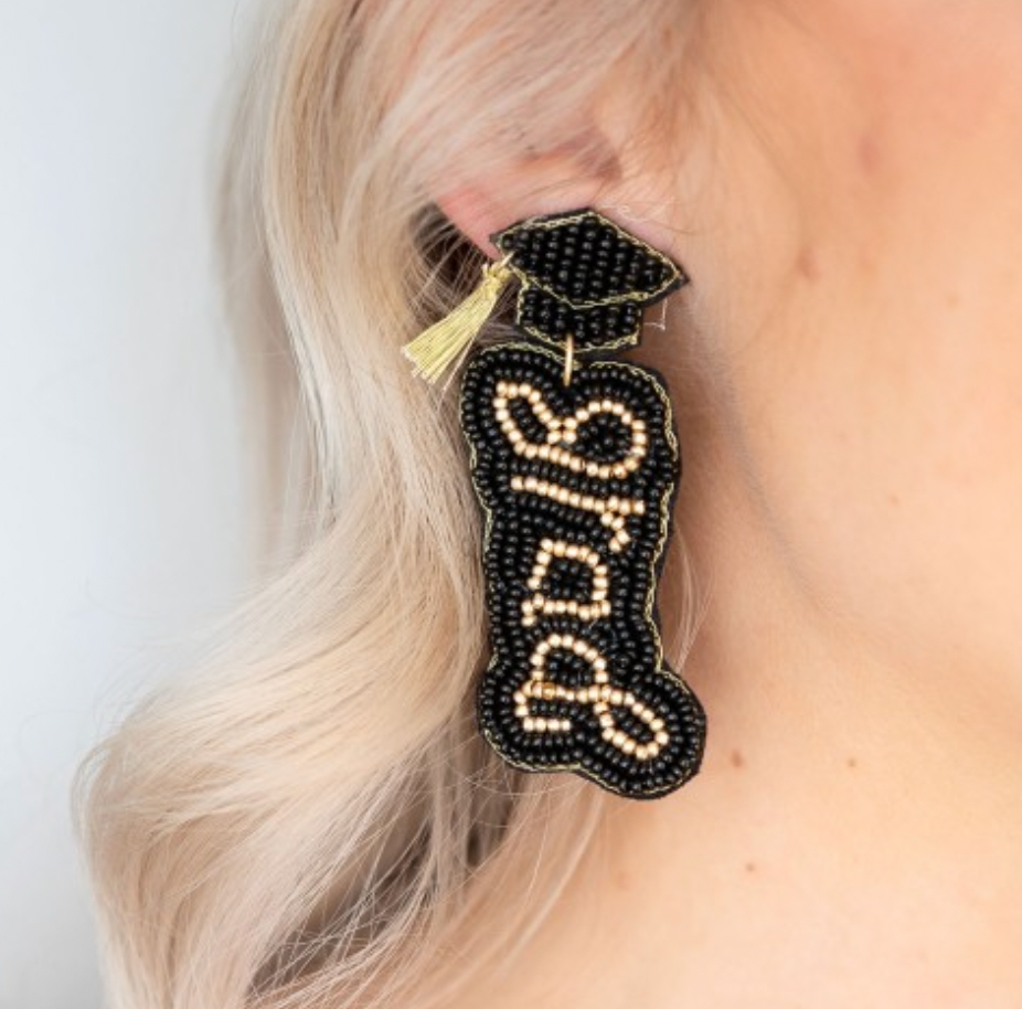 Congrats Grad Earrings