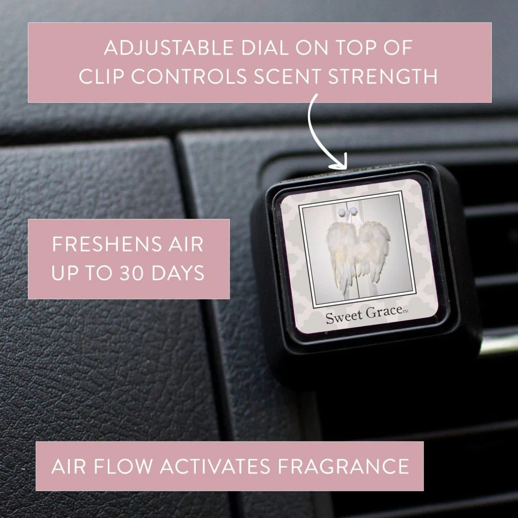 Auto Vent Clip Sweet Grace - Ascension Golf Carts, LLC