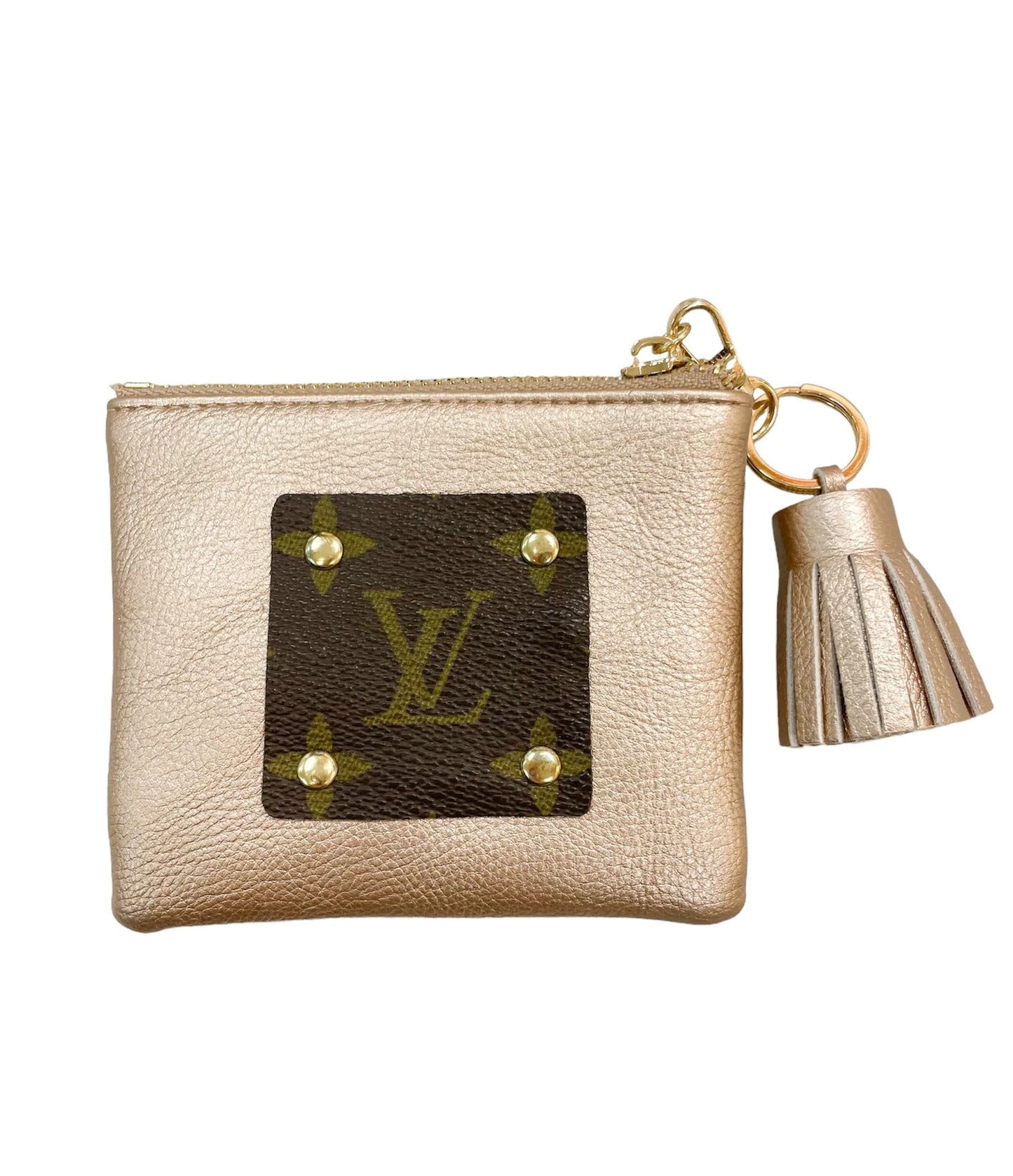 Rose Gold Card Holder with Tassle - Ascension Golf Carts, LLC