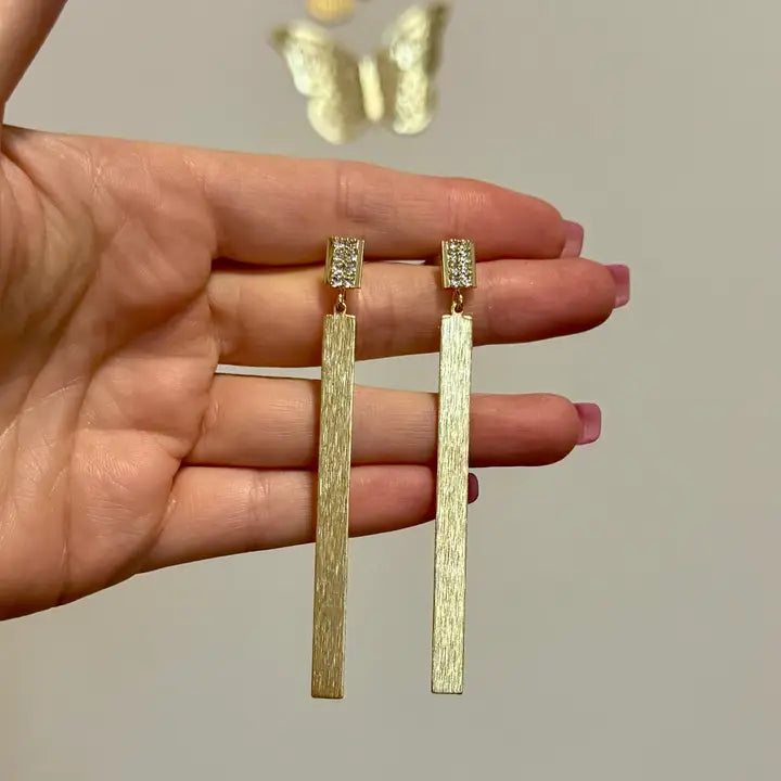 LL - Gold Modern Earrings