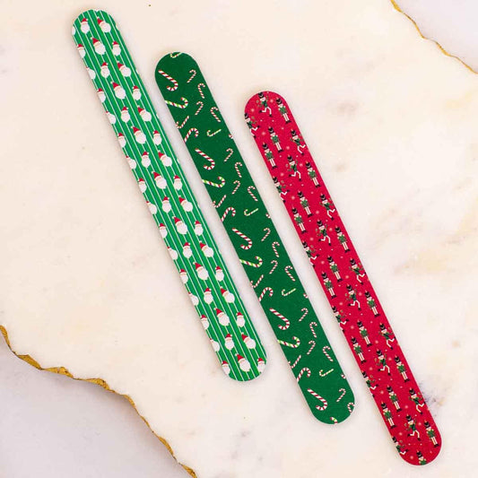 Christmas Squad Nail Files (Set of 3)