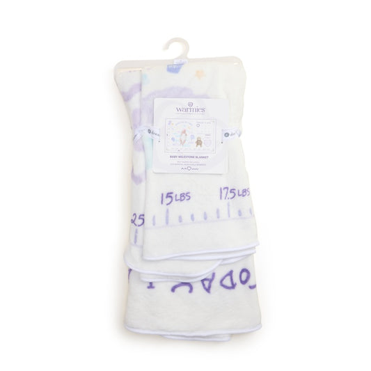 Warmies - Baby Milestone Blanket