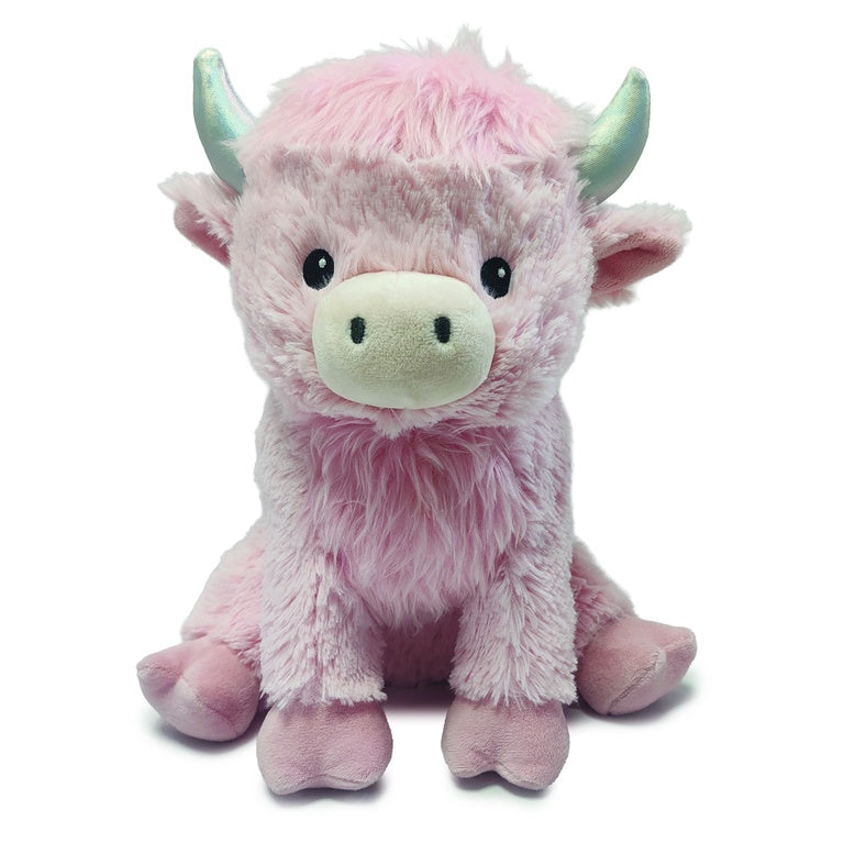 Warmies Regular - Pink Highland Cow
