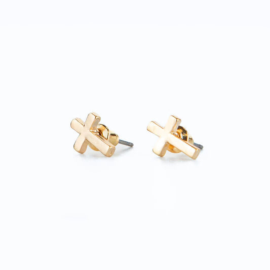 TRS - Cross Stud Earrings