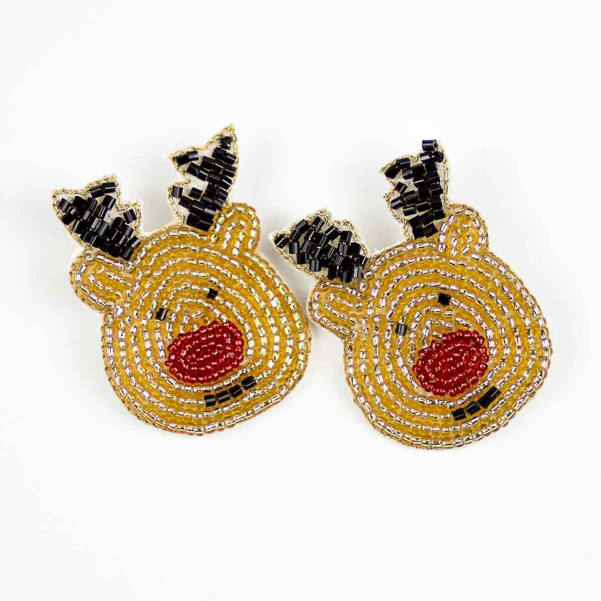 TRS - Rudolph Beaded Earrings