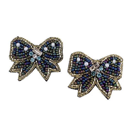 TRS - Lana Bow Beaded Earrings