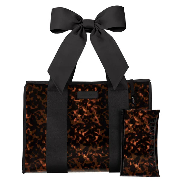 Case-Mate : Tortoiseshell Bow Jelly Tote