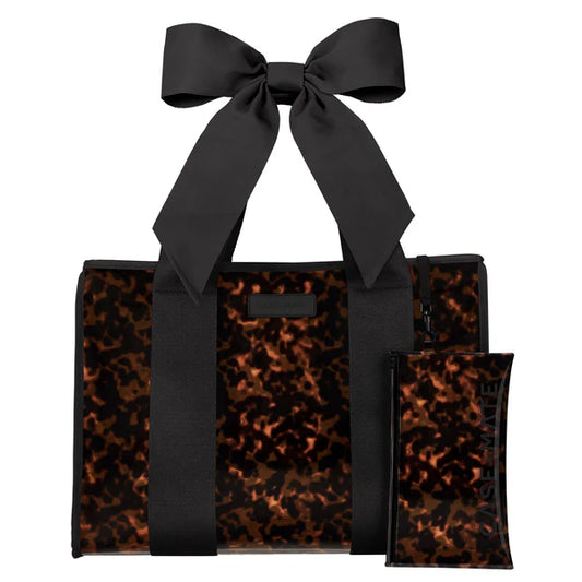 Case-Mate : Tortoiseshell Bow Jelly Tote