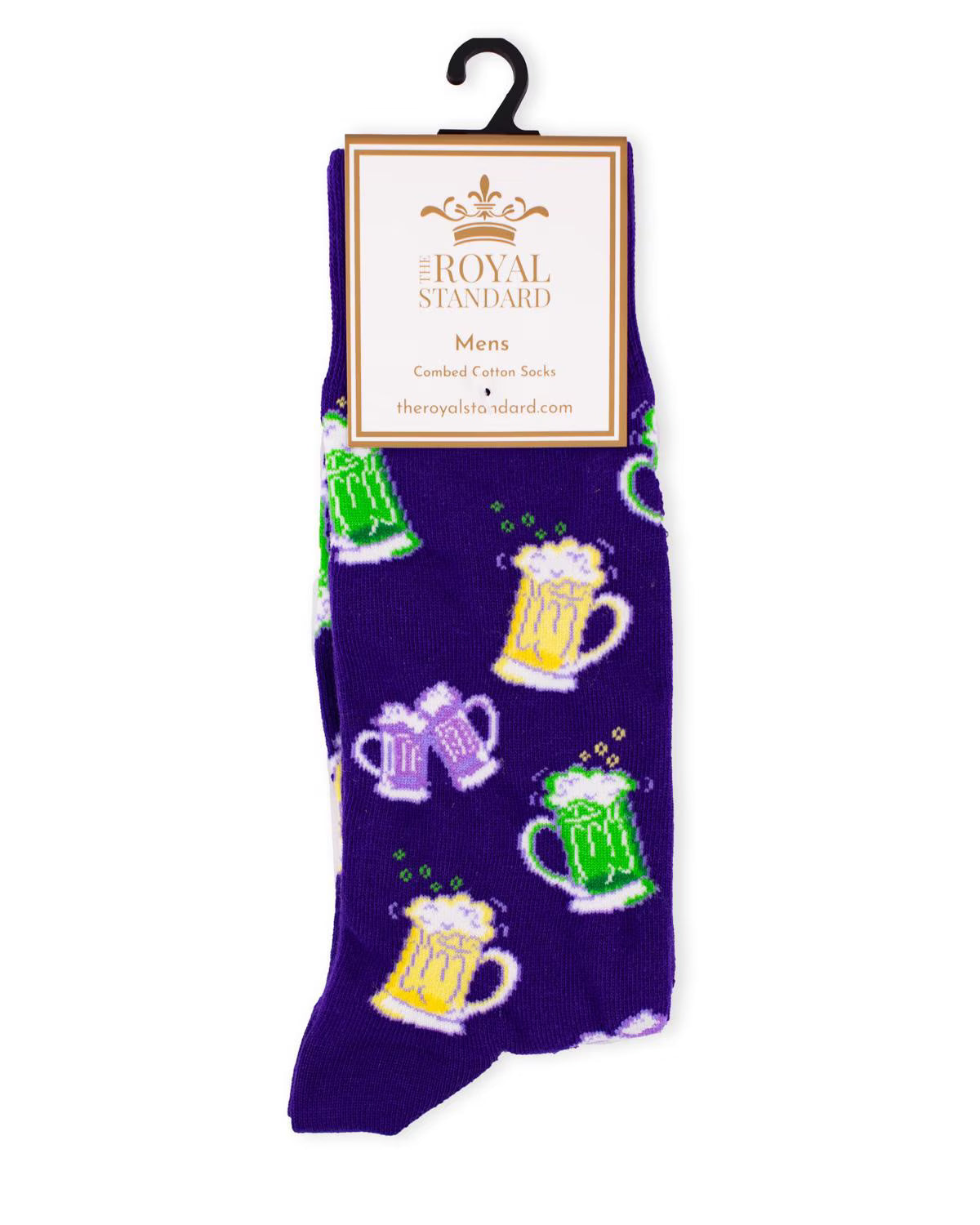 TRS - Men's Mardi Gras Cheers Socks