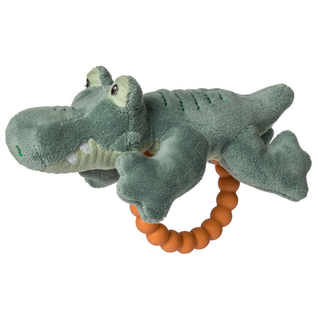 Afrique Alligator Teether Rattle - 6"