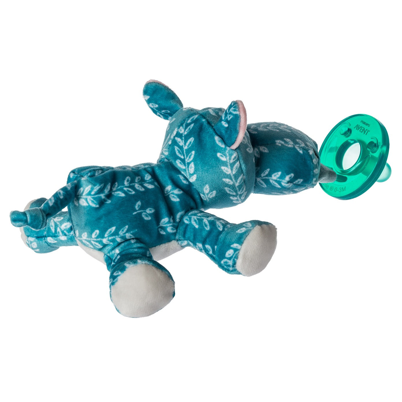 Jewel Hippo WubbaNub - 6"