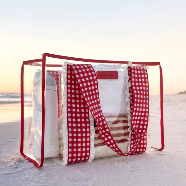 Case-Mate : Cherry Gingham Jelly Tote