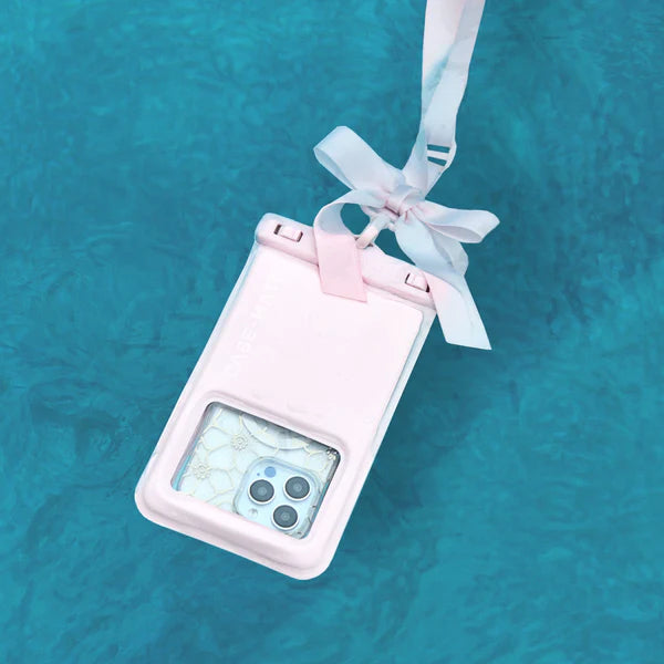 Case-Mate : Ballet Pink Bow Waterproof Floating Pouch