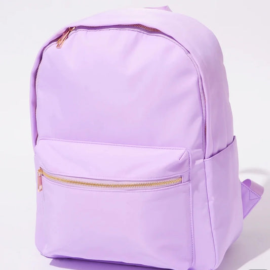 Small Purple Single Compartment Backpack