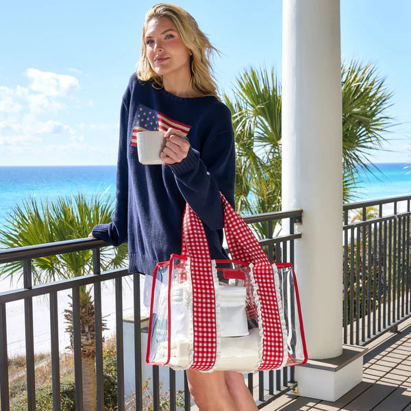 Case-Mate : Cherry Gingham Jelly Tote