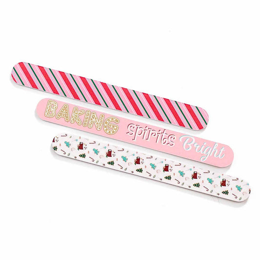 Baking Spirits Bright Nail Files (3 Pack)