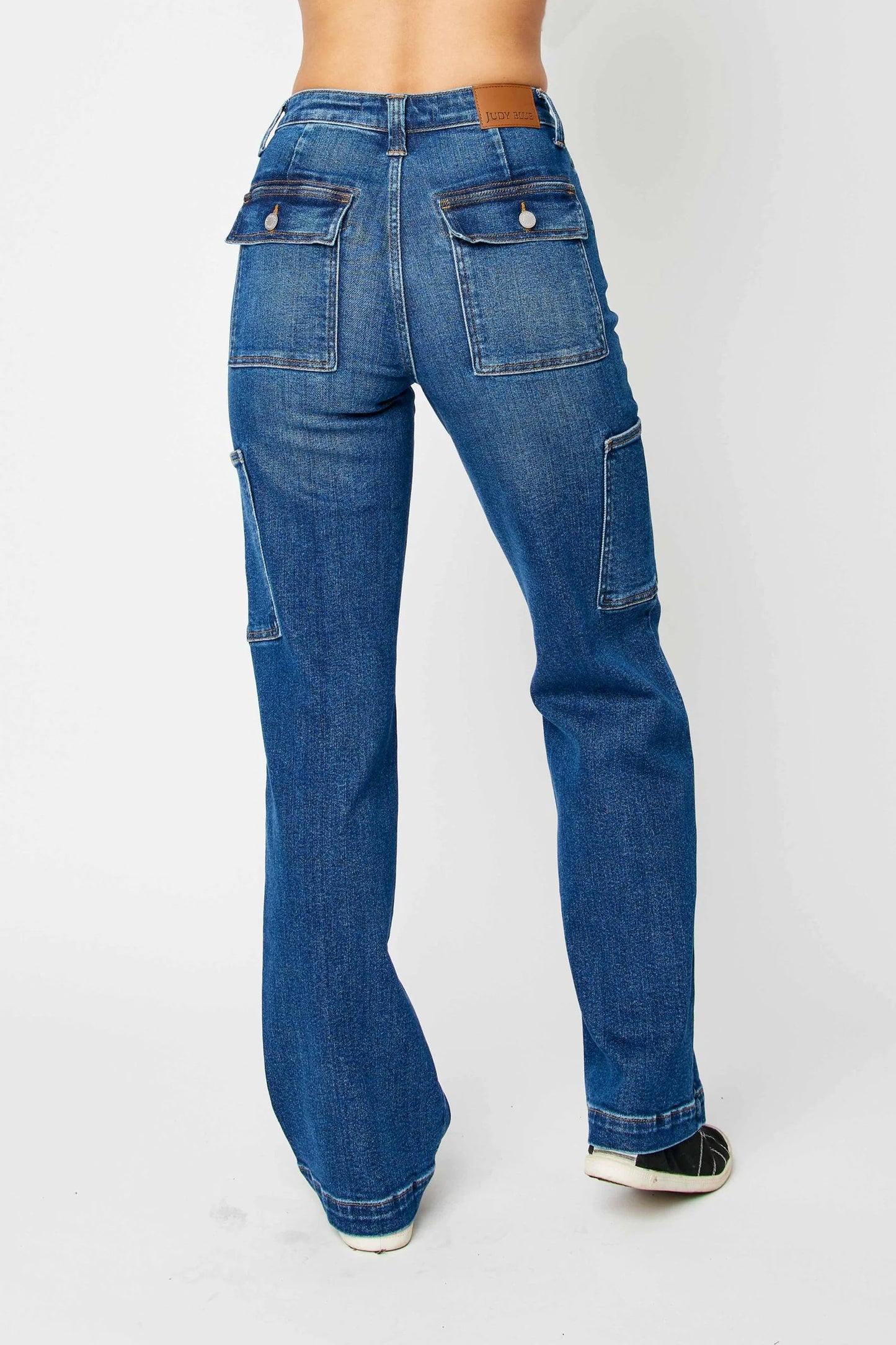 Judy Blue High Waist Cargo Jeans - Ascension Golf Carts, LLC