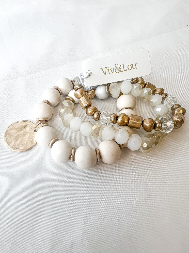 Natural Courtney Bracelets - Ascension Golf Carts, LLC