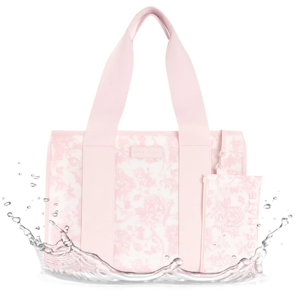 Case-Mate : Ballet Pink Afternoon Rose Jelly Tote Bag