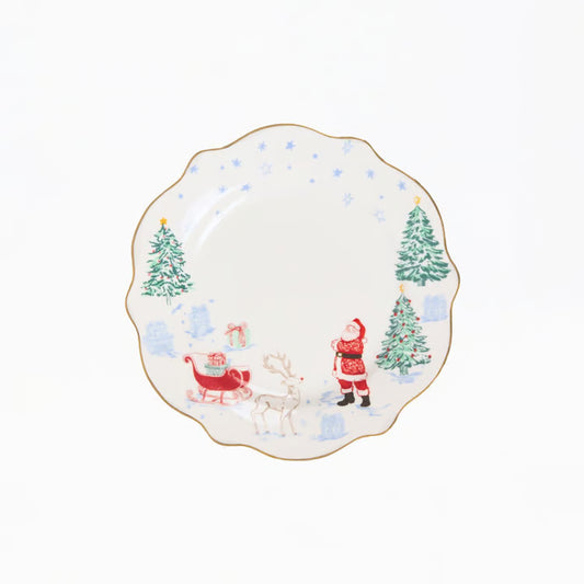 MS - Appetizer Plate - Tidings & Toile