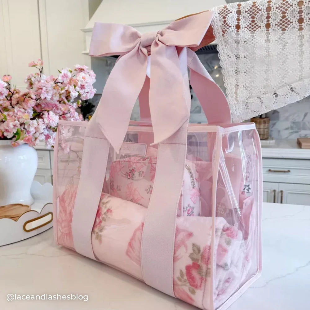 Case-Mate : Ballet Pink Bow Jelly Tote