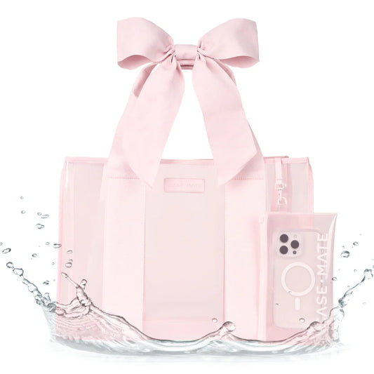Case-Mate : Ballet Pink Bow Jelly Tote