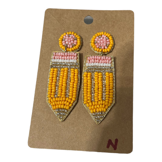 TRS - Beaded Pencil Earrings