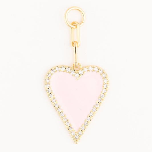MM - Blush Heart Bag Charm