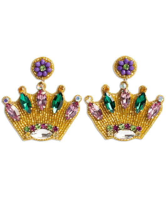 TRS - Carnival Queen Beaded Earrings