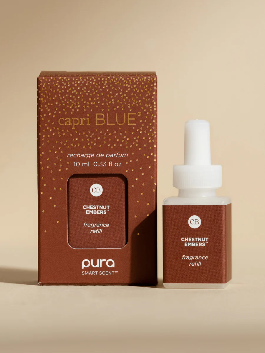 Pura+Capri BLUE Home - Chestnut Embers (Smart Vial) Refill