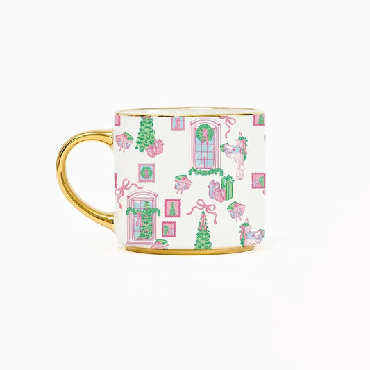 MS - Cafe Mug - Christmas Cottage