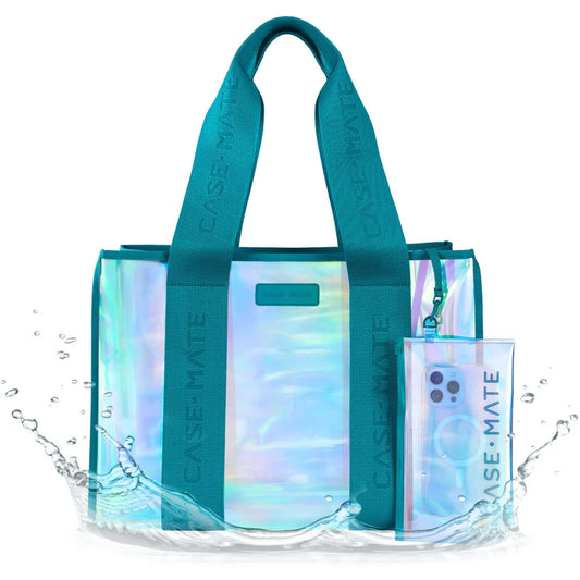 Case-Mate : Emerald Blue Soap Bubble Jelly Tote