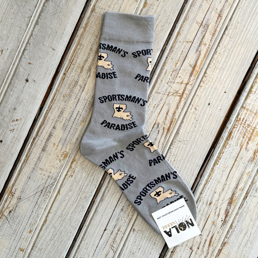 New Orleans Saints "Sportsman's Paradise" Socks