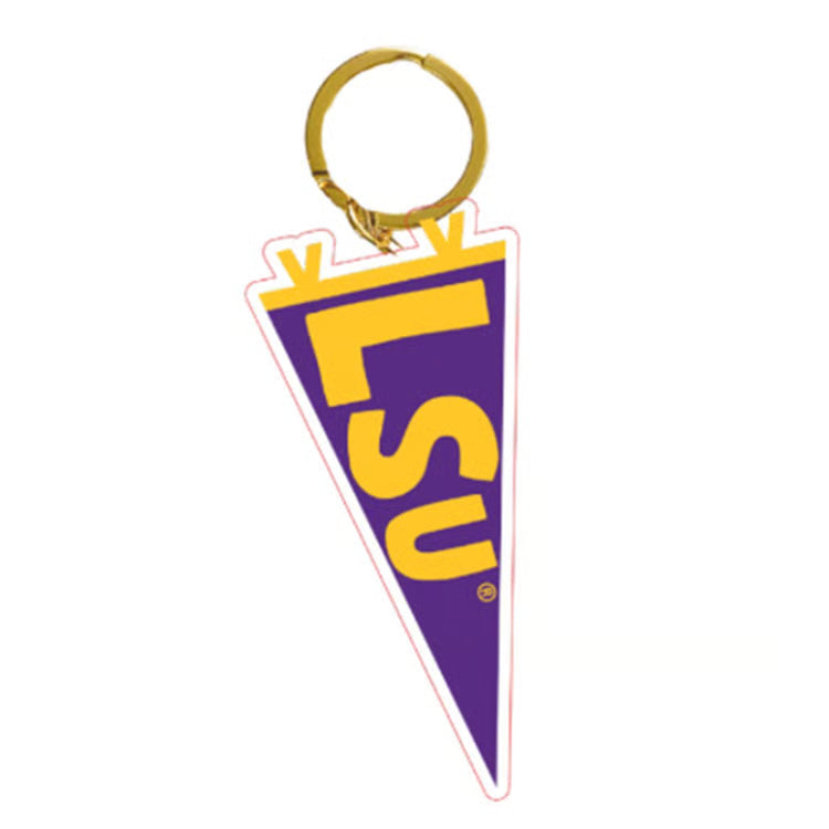 MS - LSU Flag Acrylic Keychain