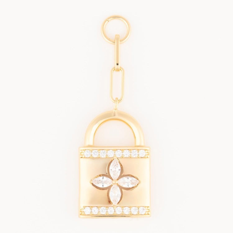 MM - Flora Lock Bag Charm