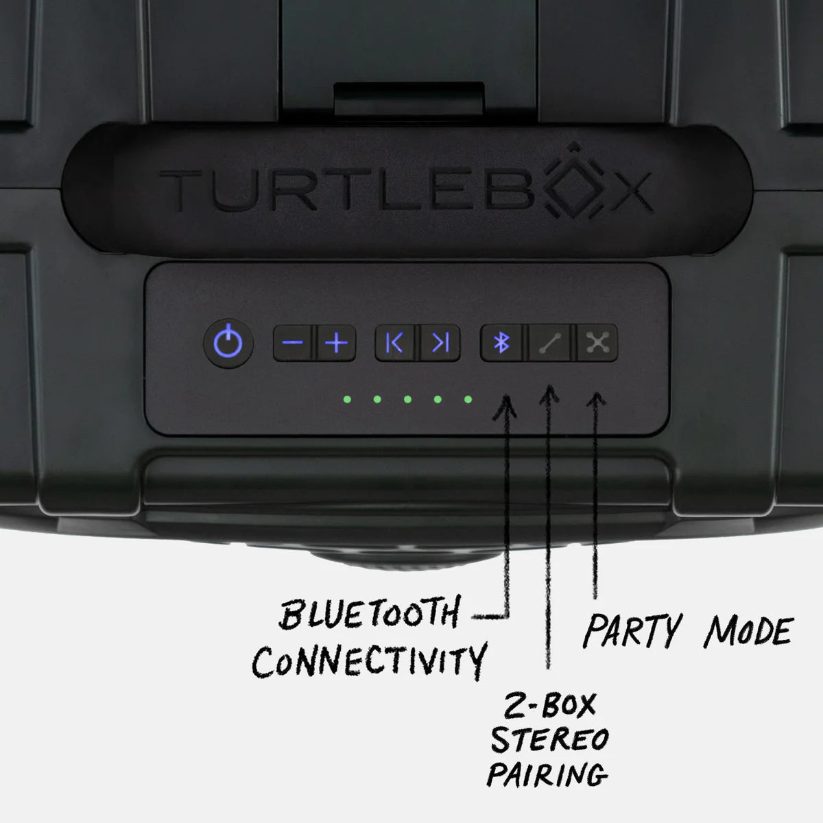 TURTLEBOX - Green (Original Gen 3) Speaker