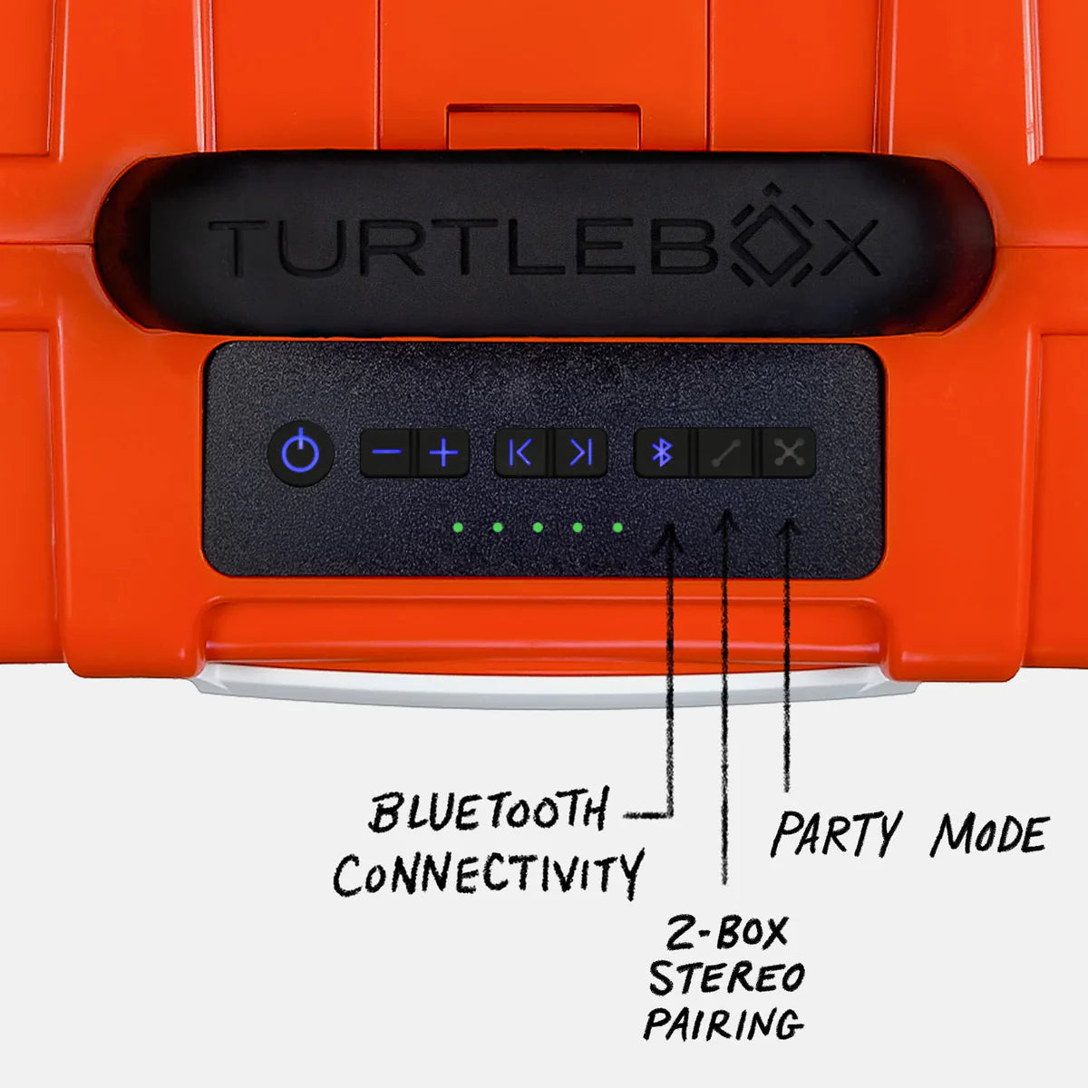 TURTLEBOX - Orange (Original Gen 3) Speaker