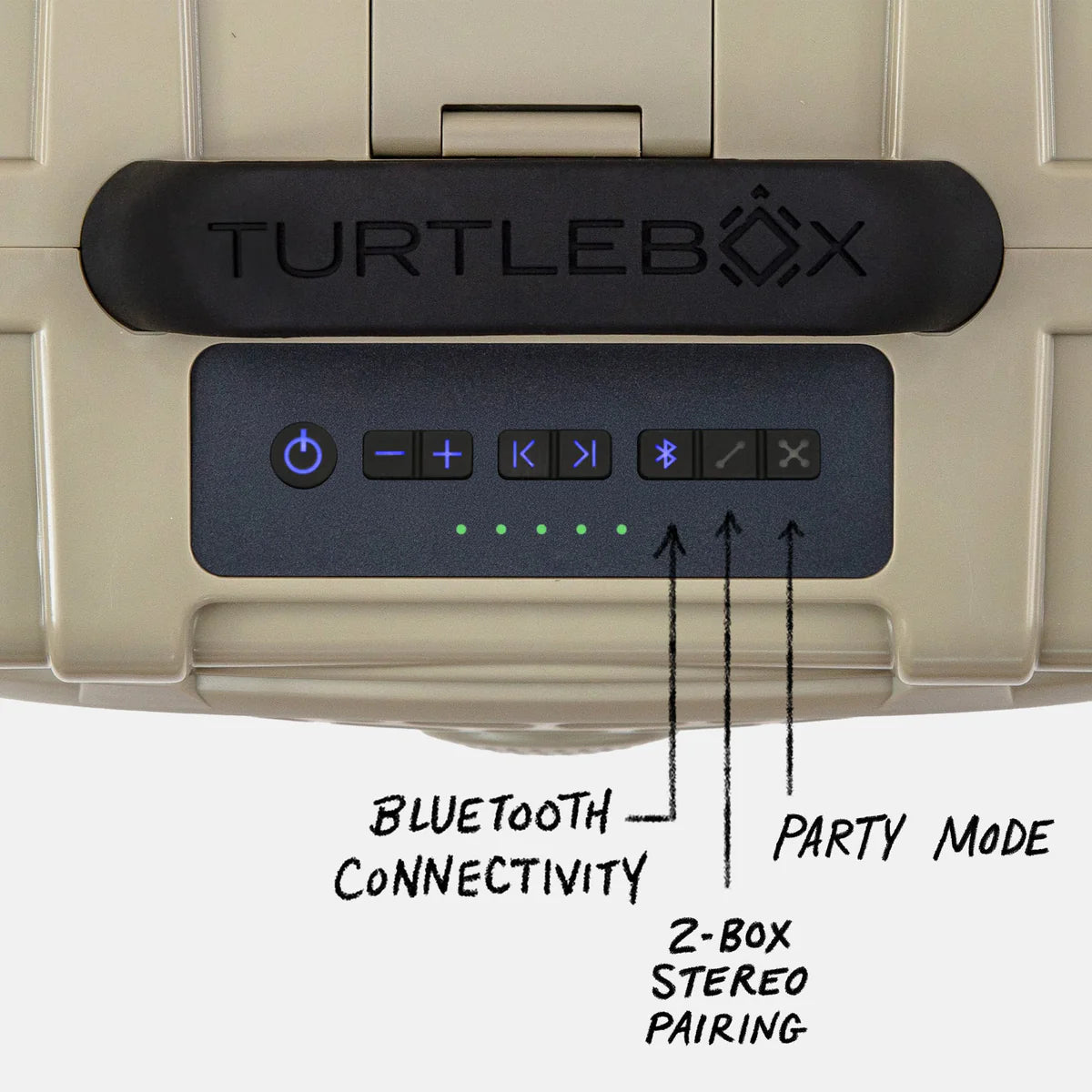 TURTLEBOX - Tan (Original Gen 3) Speaker