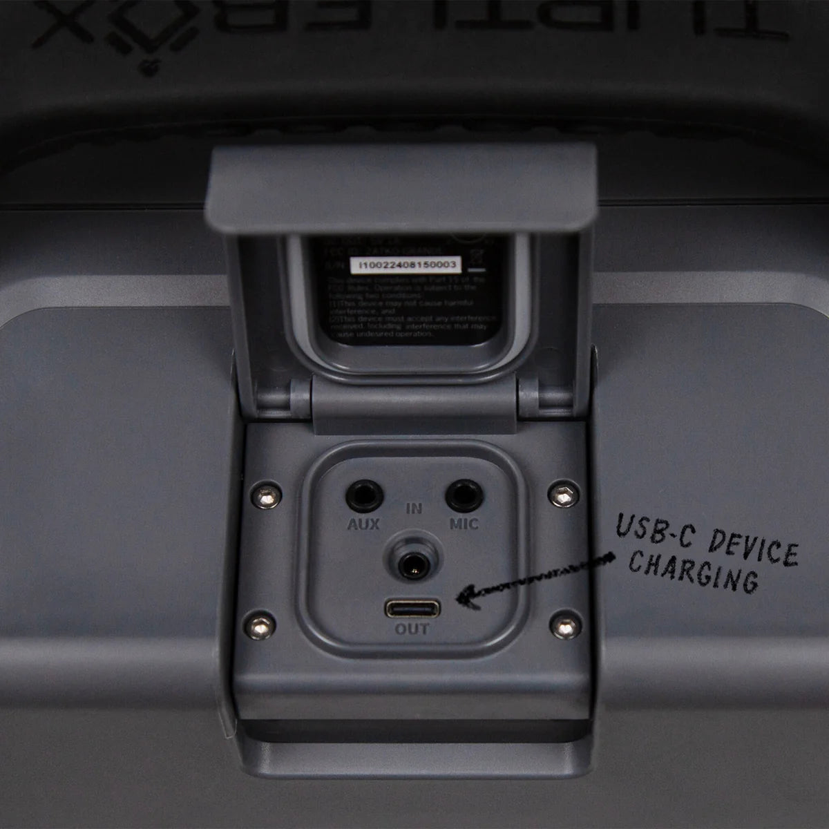 TURTLEBOX - Gray Grande Speaker