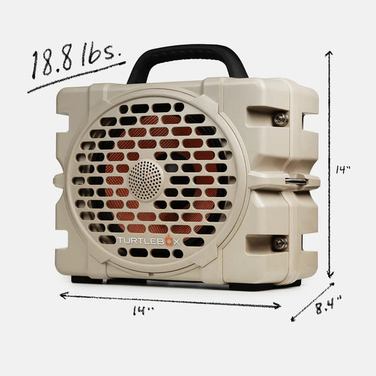 TURTLEBOX - Tan Grande Speaker