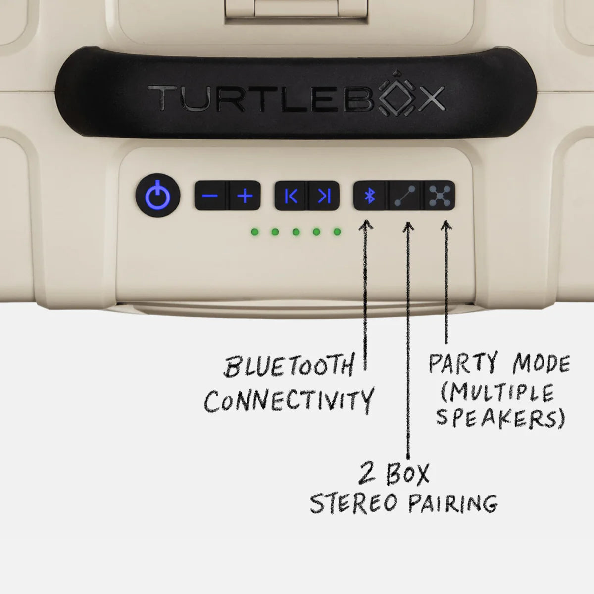 TURTLEBOX - Tan Grande Speaker