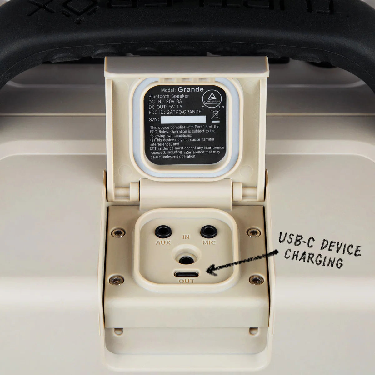 TURTLEBOX - Tan Grande Speaker