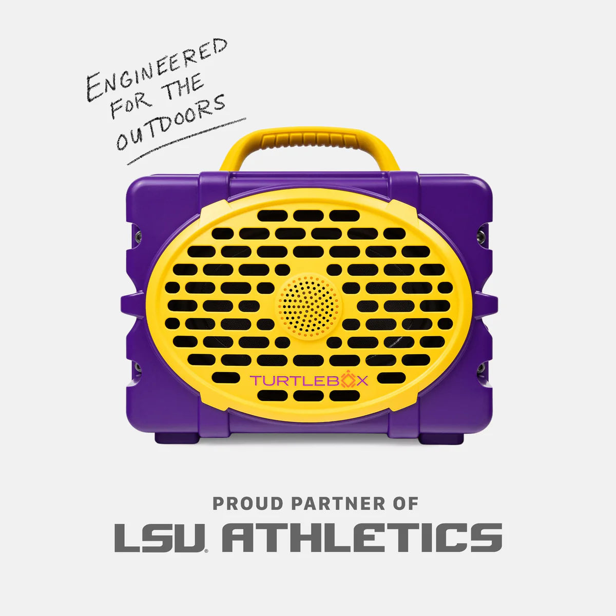 TURTLEBOX - Purple & Gold Gameday Edition (Original Gen 3) Speaker