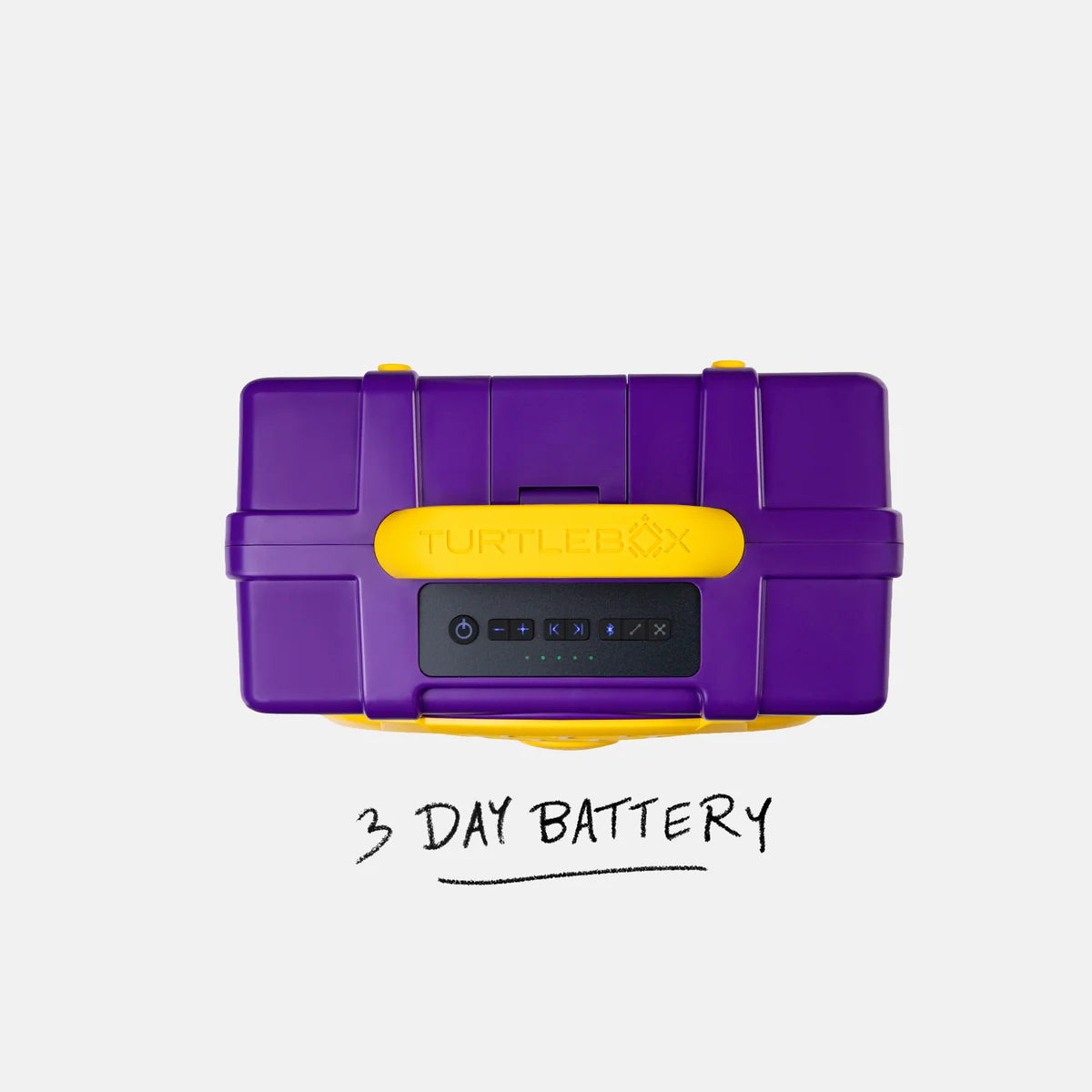 TURTLEBOX - Purple & Gold Gameday Edition (Original Gen 3) Speaker