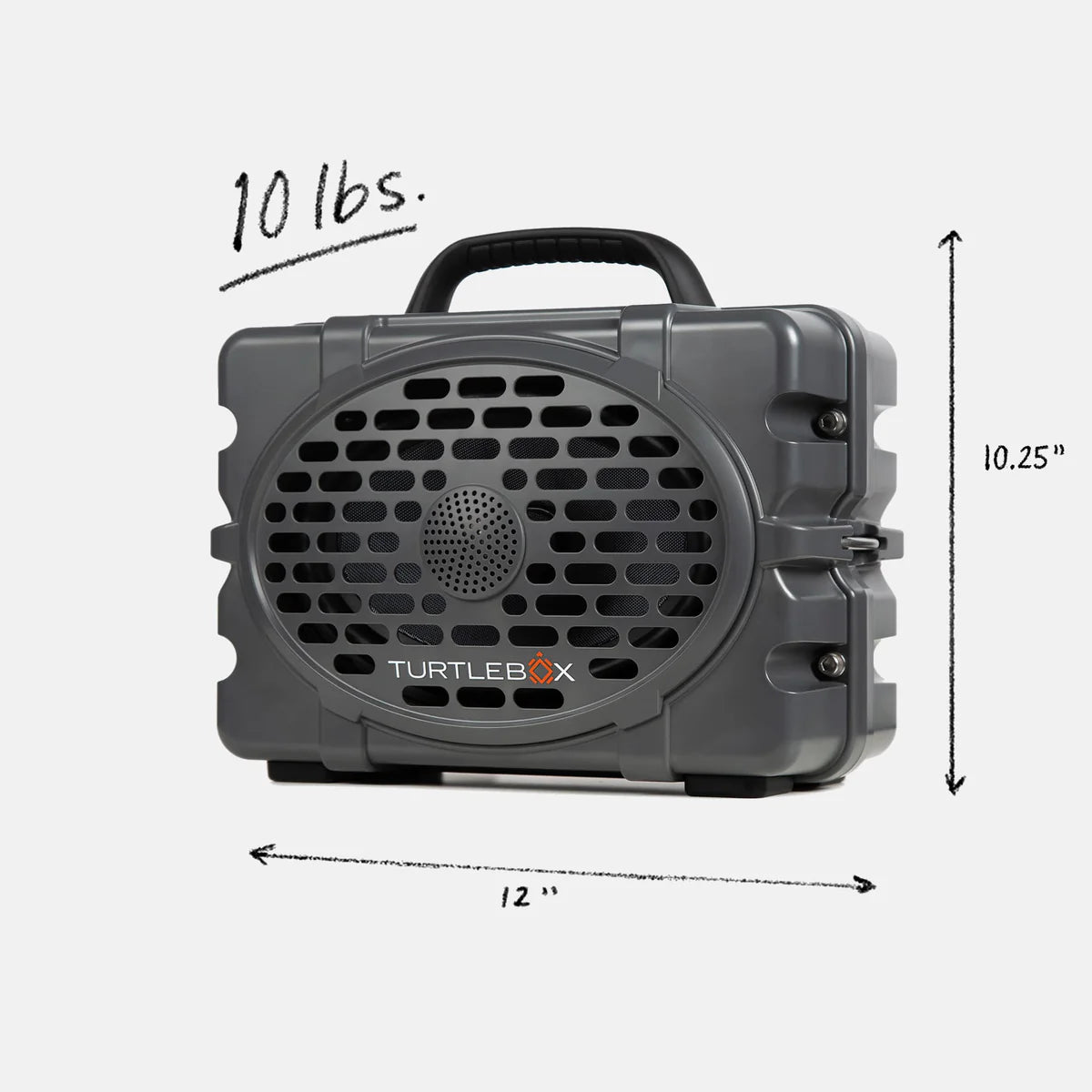 TURTLEBOX - Gray (Original Gen 3) Speaker
