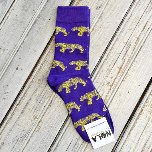 Geaux Tiger Socks